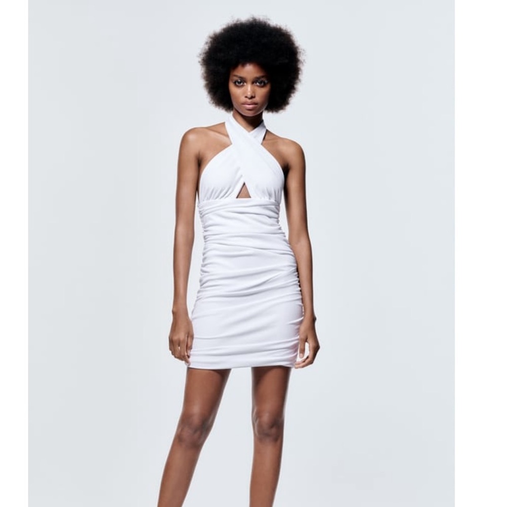 New with tags White Zara mini dress size Small (26)